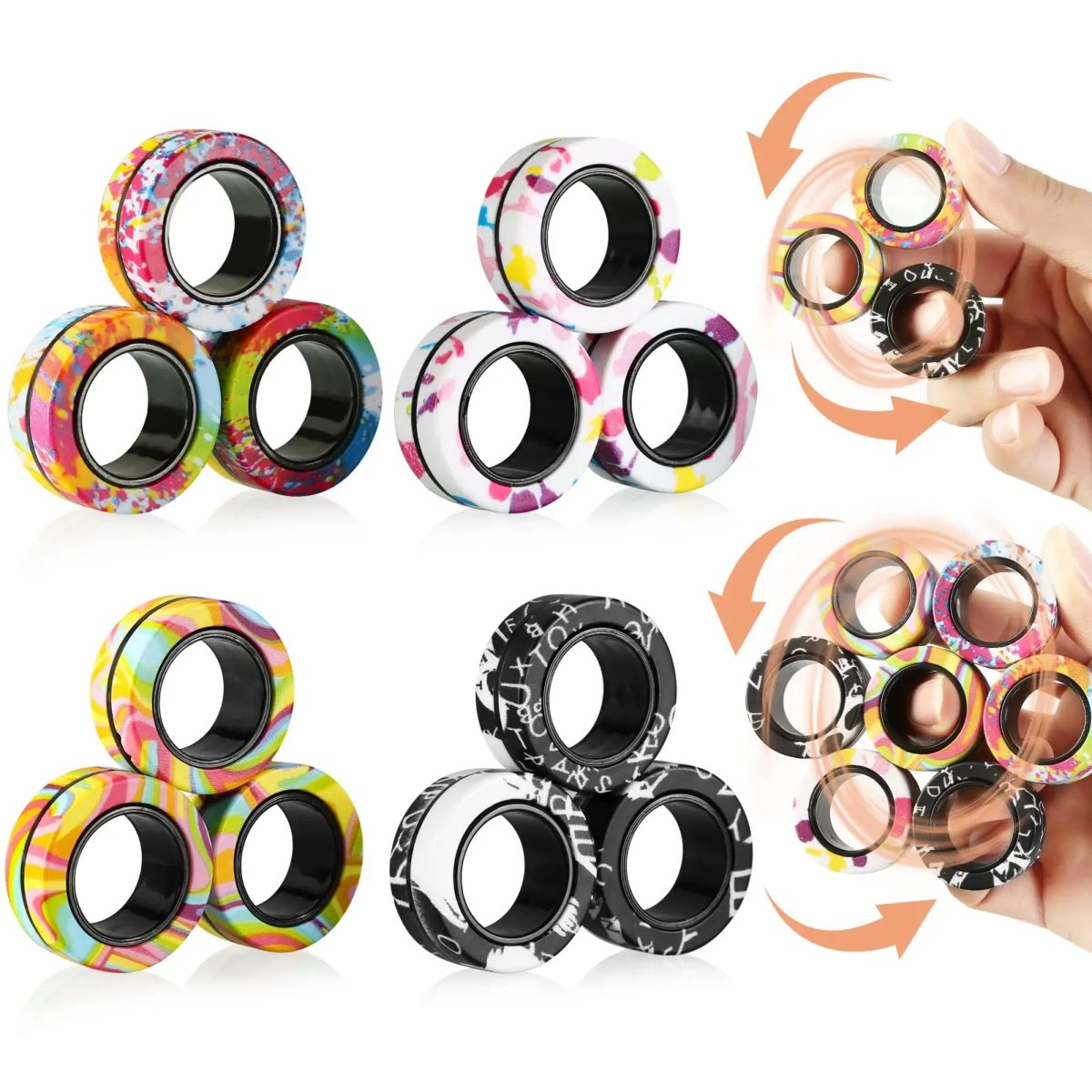 Funipediaā¢ Magnetic Ring Spinner - Funipedia